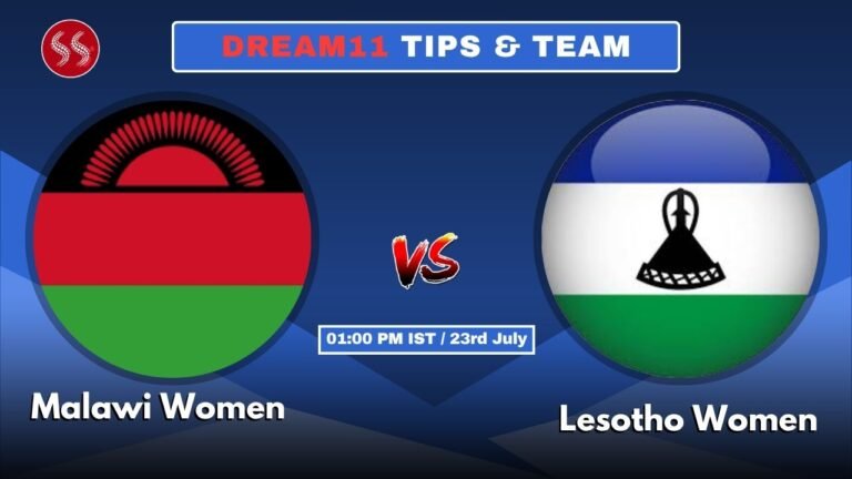 MAL-W vs LES-W Today's Dream11 Fantasy Team