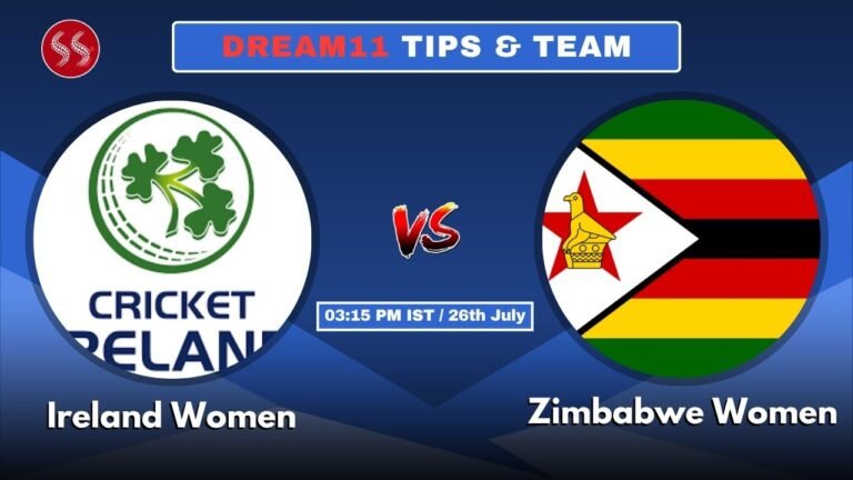IRE-W vs ZIM-W Today's Dream11 Fantasy Team
