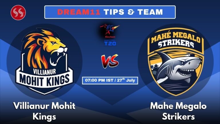 VMK vs MMS Today's Dream11 Fantasy Team