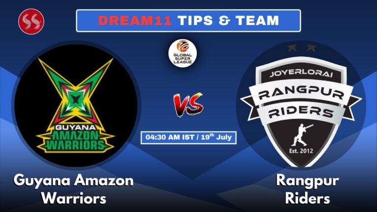 GUY vs RAN Today's Dream11 Fantasy Team