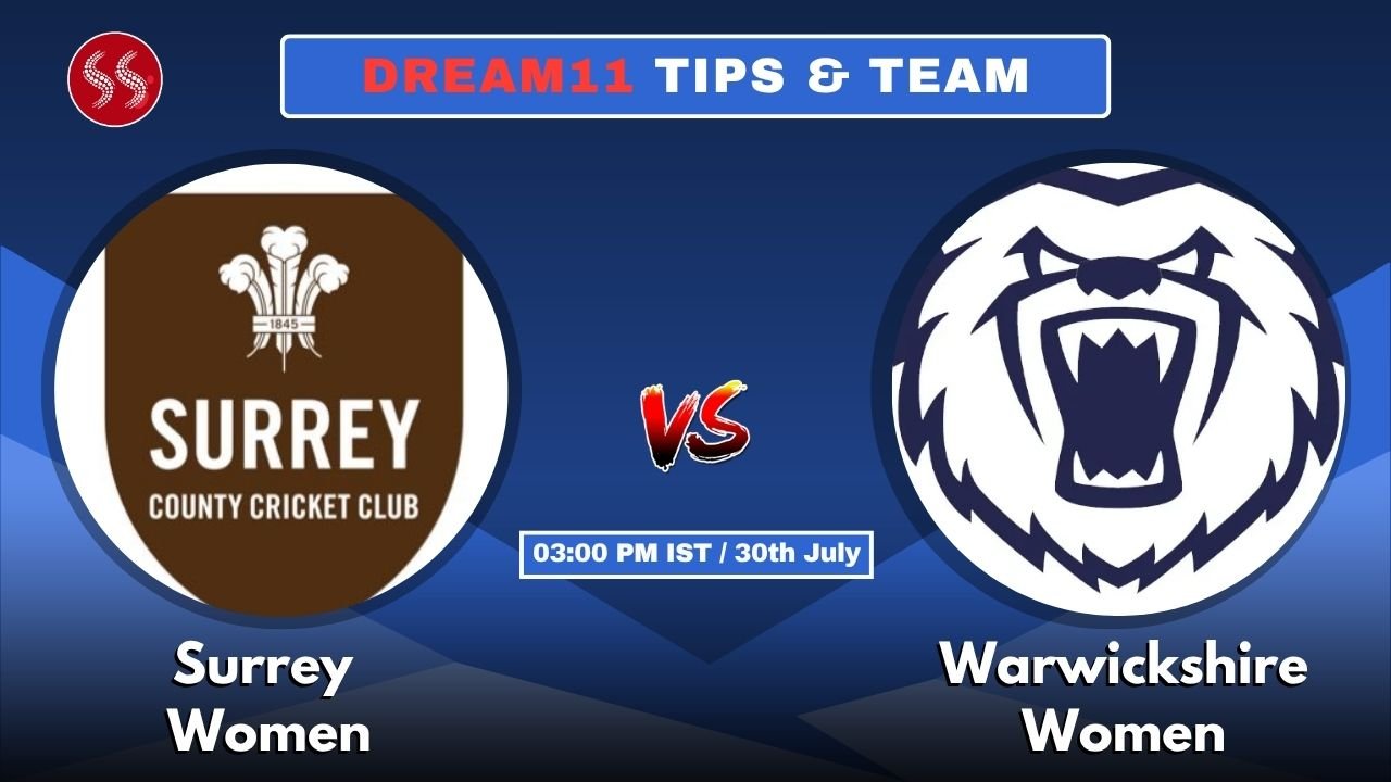 SUR-W vs WAR-W Today's Dream11 Fantasy Team