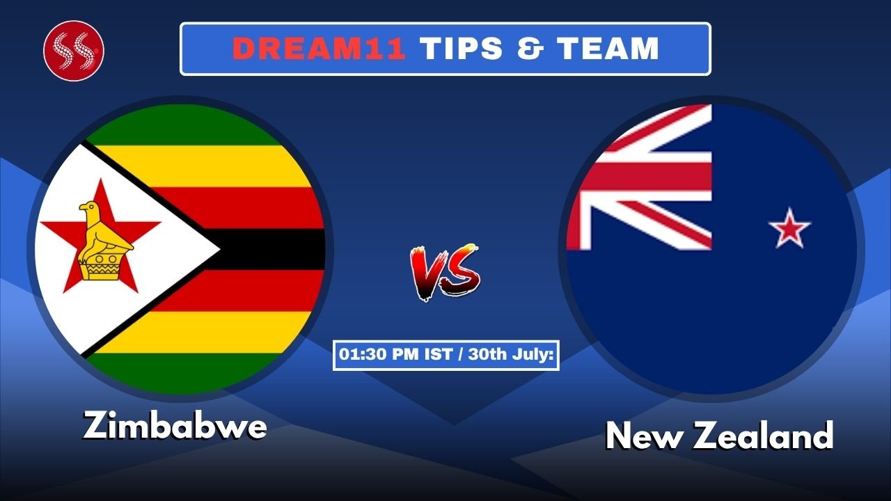 ZIM vs NZ Today's Dream11 Fantasy Team