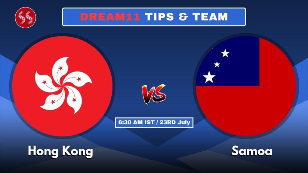 HK vs SMO Today's Dream11 Fantasy Team