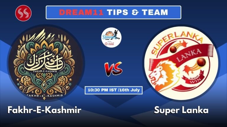 FEK vs SUL Today's Dream11 Fantasy Team