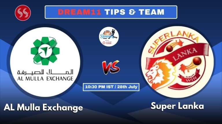 AEC vs SUL Today's Dream11 Fantasy Team