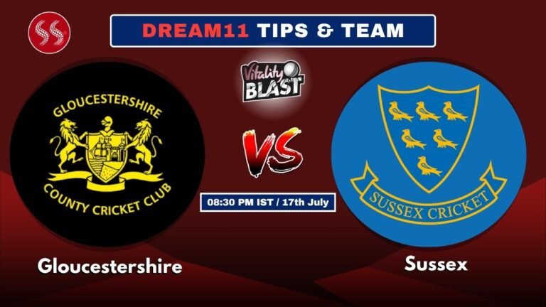 GLO vs SUS Today's Dream11 Fantasy Team