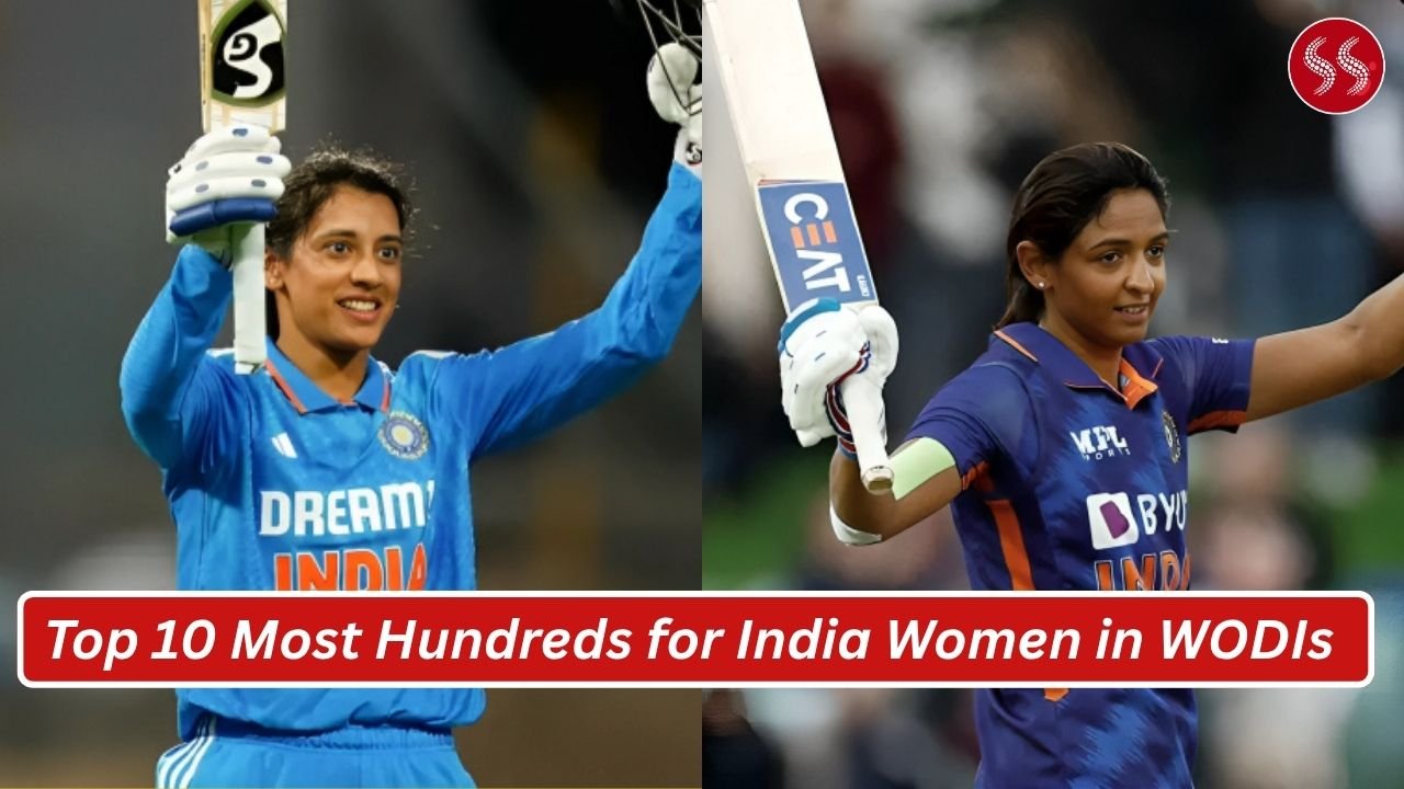 Top 10 Most Hundreds for India Women in WODIs