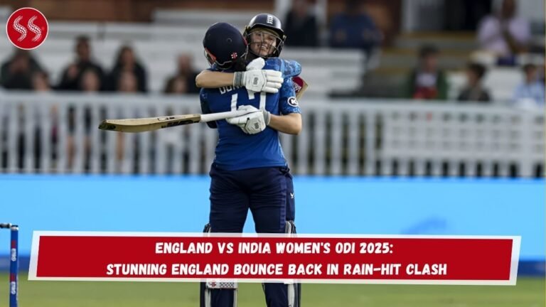 England vs India Women's ODI 2025: Stunning England Bounce Back in Rain-Hit Clash