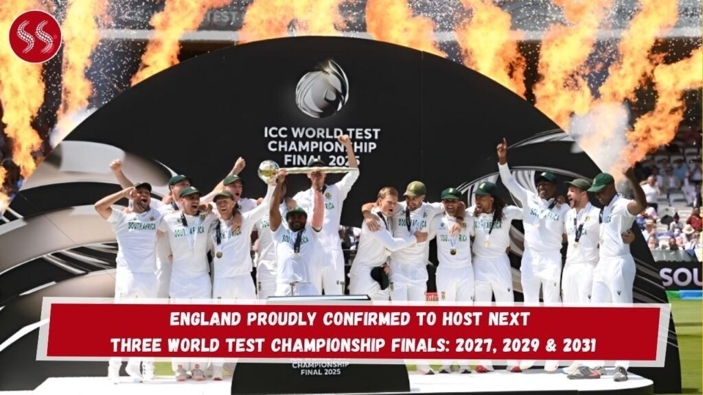 England Proudly Confirmed to Host Next Three World Test Championship Finals: 2027, 2029 & 2031