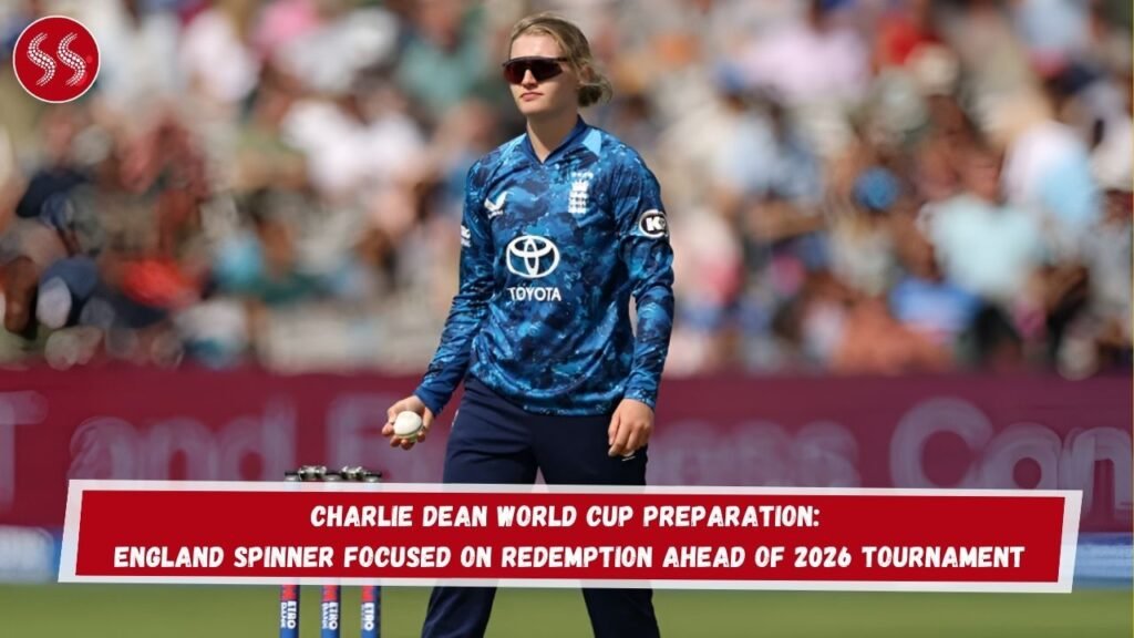 Charlie Dean World Cup Preparation: England Spinner Focused on Redemption Ahead of 2026 Tournament