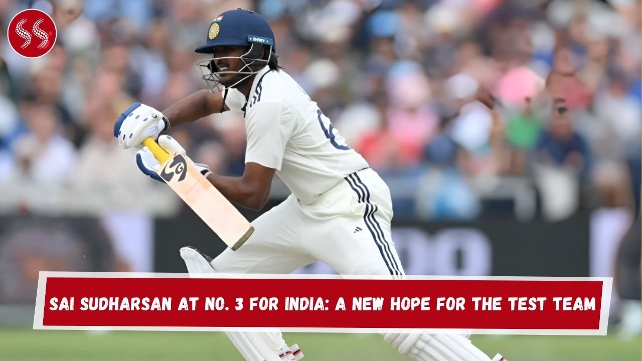 Sai Sudharsan at No. 3 for India: A New Hope for the Test Team