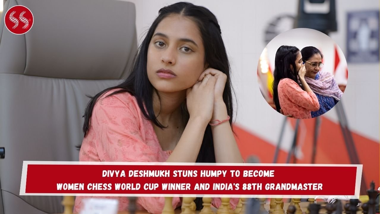 Divya Deshmukh Stuns Humpy to Become Women Chess World Cup Winner and India's 88th Grandmaster