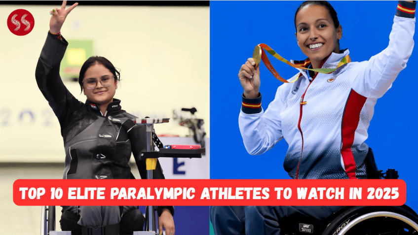 Top 10 elite Paralympic athletes of 2025 competing in athletics, swimming, and cycling events