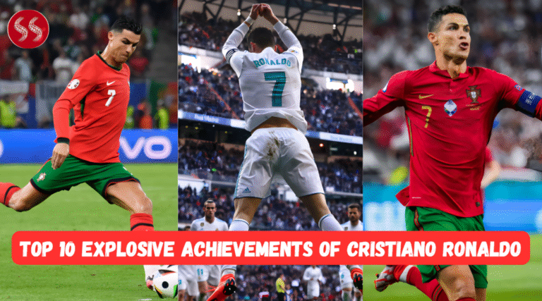 Top 10 explosive achievements of Cristiano Ronaldo in football history