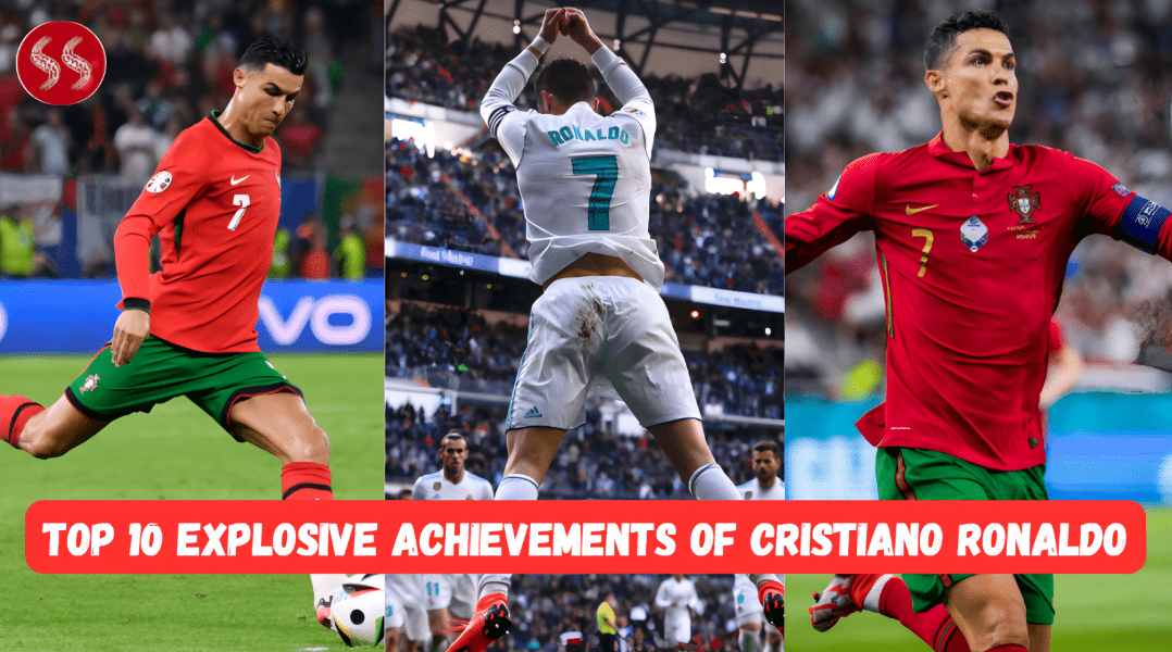 Top 10 explosive achievements of Cristiano Ronaldo in football history