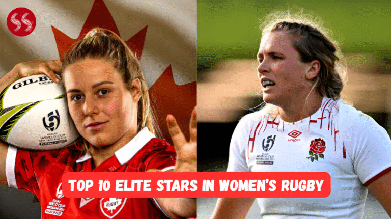 Top 10 Elite Stars in women’s rugby celebrating on the field after major victories