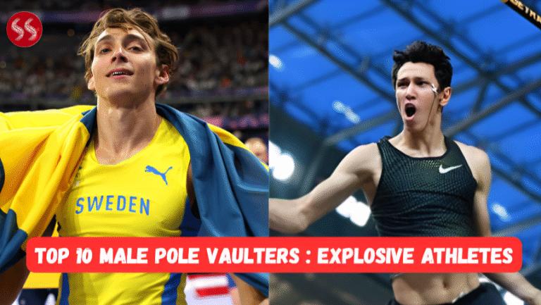 Top 10 Male Pole Vaulters in action at global championships and Olympic finals