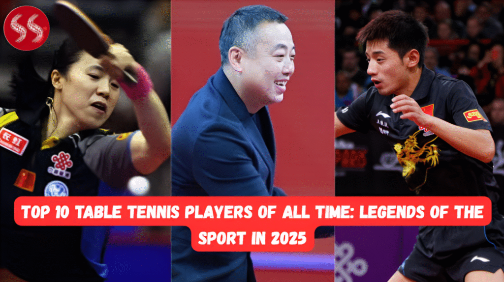 Legendary Top 10 Table Tennis Players in Action