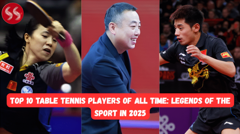 Legendary Top 10 Table Tennis Players in Action