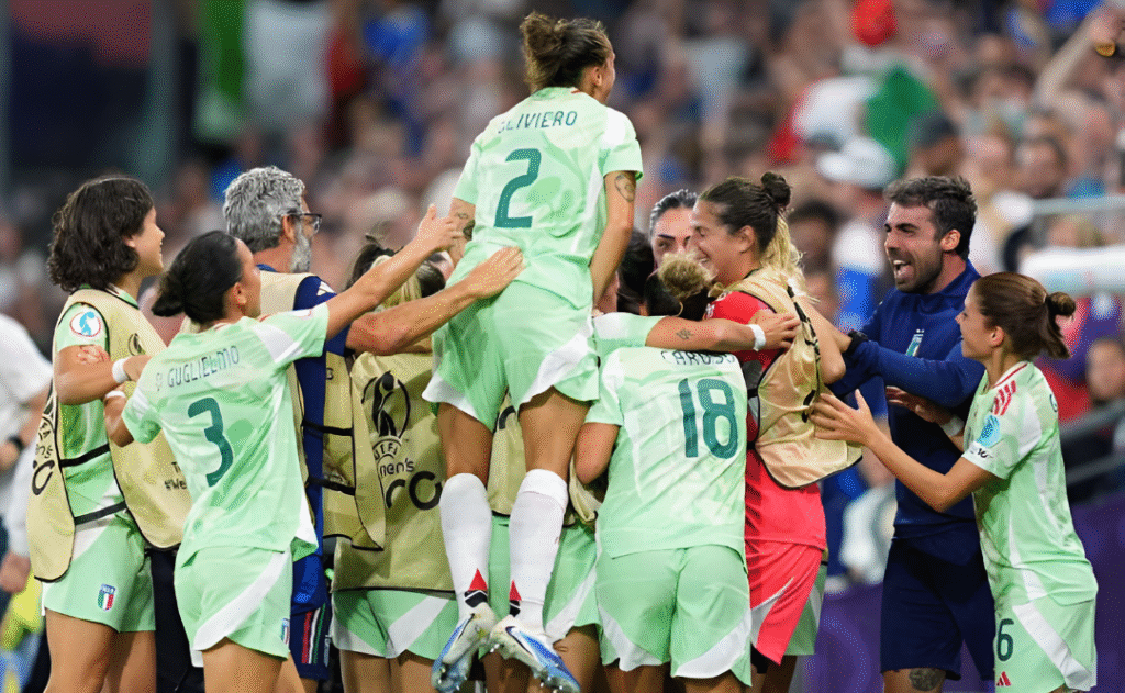England vs Italy Euro 2025 Semifinal ends in Thrilling Extra-time Comeback as England Reach The Final 4 England vs Italy Euro 2025 Semifinal ends in Thrilling Extra-time Comeback as England Reach The Final