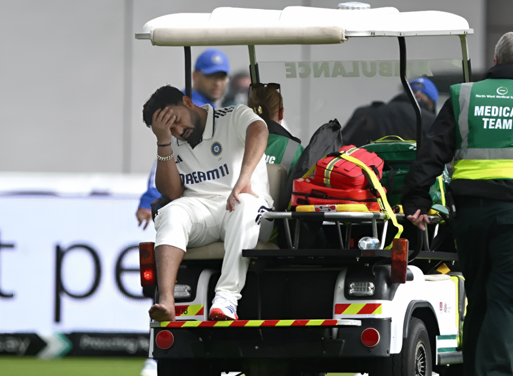 Devastating Rishabh Pant Injury Shocks India on Day 1 of Old Trafford Test