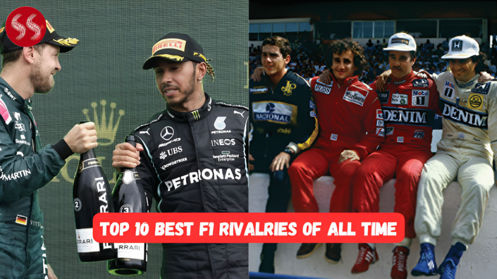 Top 10 Best F1 Rivalries – Iconic Formula 1 Battles That Made History