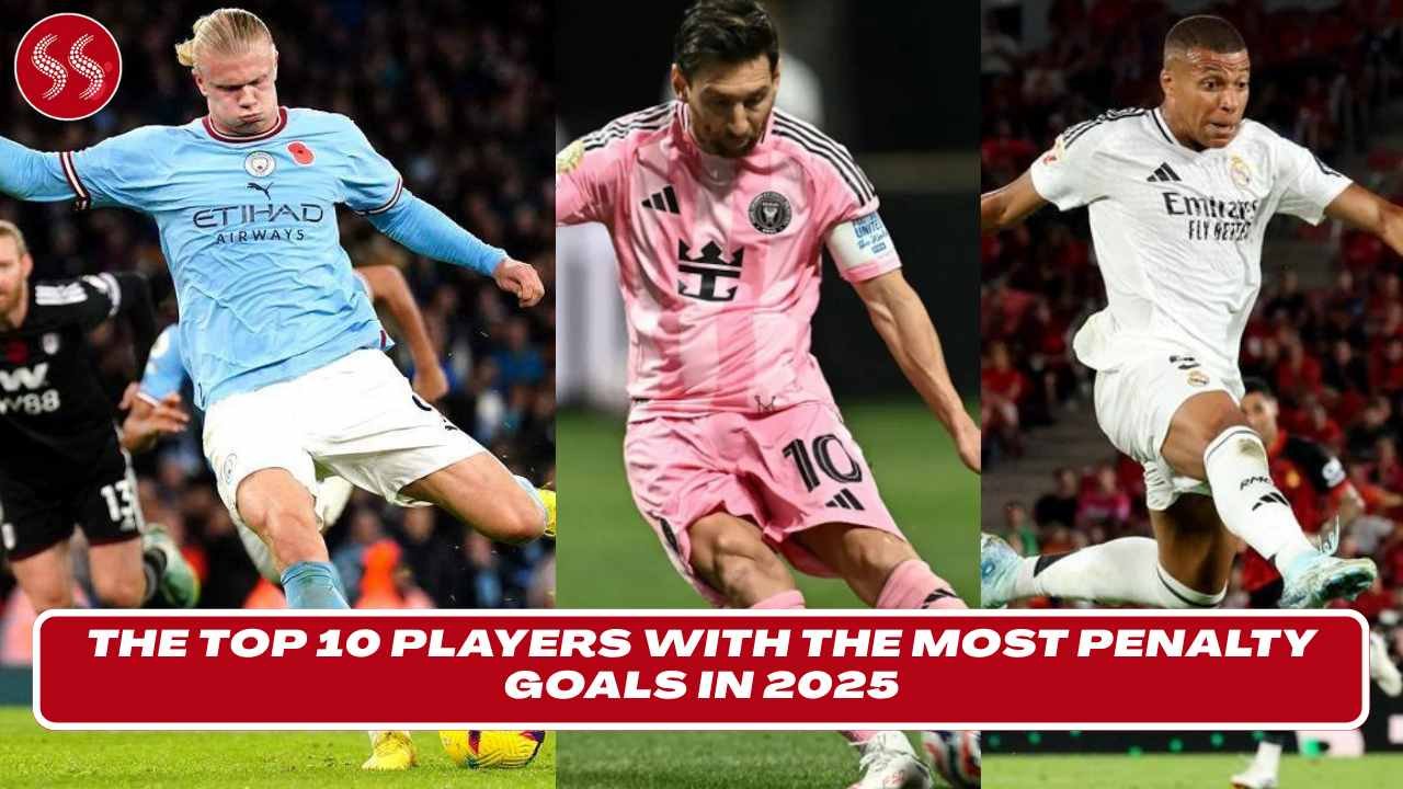 The Top 10 Players with the Most Penalty Goals in 2025