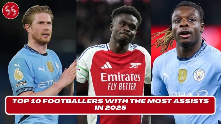 Top 10 Footballers With the Most Assists in 2025