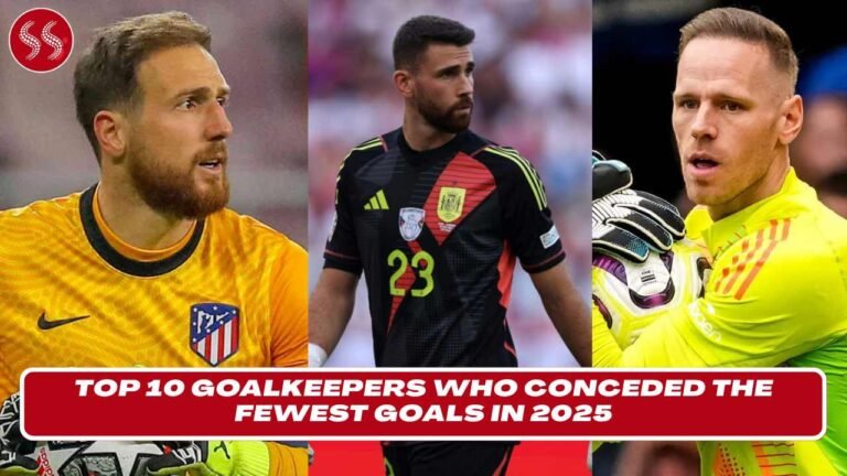 Top 10 Goalkeepers Who Conceded the Fewest Goals in 2025