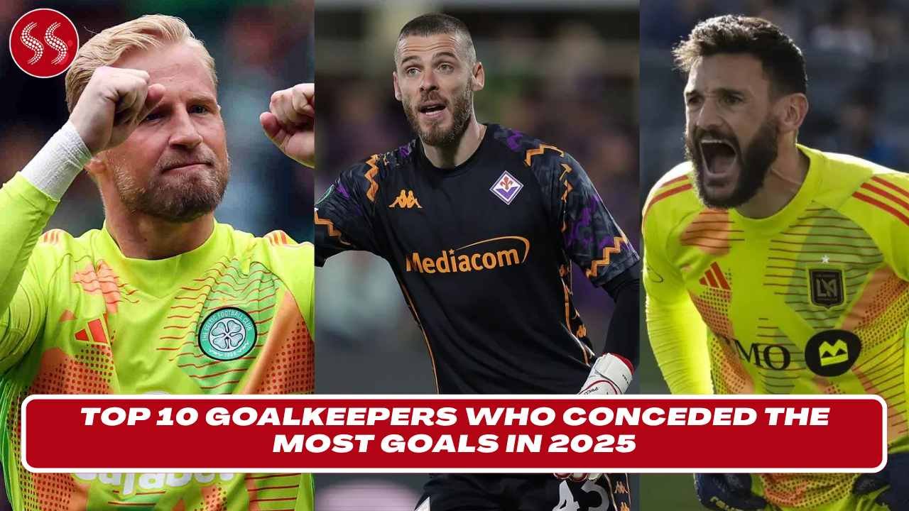 Top 10 Goalkeepers Who Conceded the Most Goals in 2025