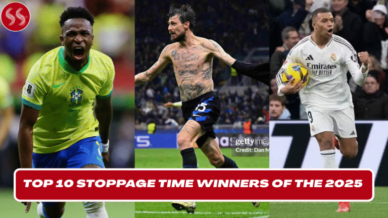 Top 10 Stoppage Time Winners of the 2025