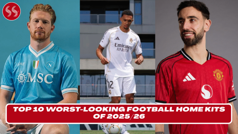 Top 10 Worst-Looking Football Home Kits