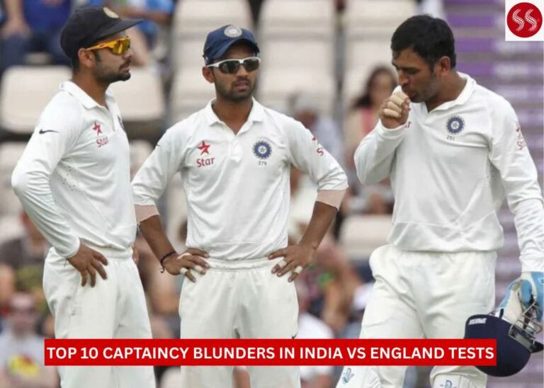 Captaincy Blunders in India vs England Tests