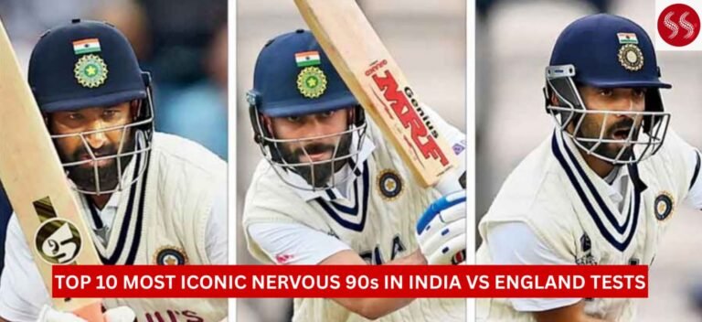 Nervous 90s in India vs England Tests