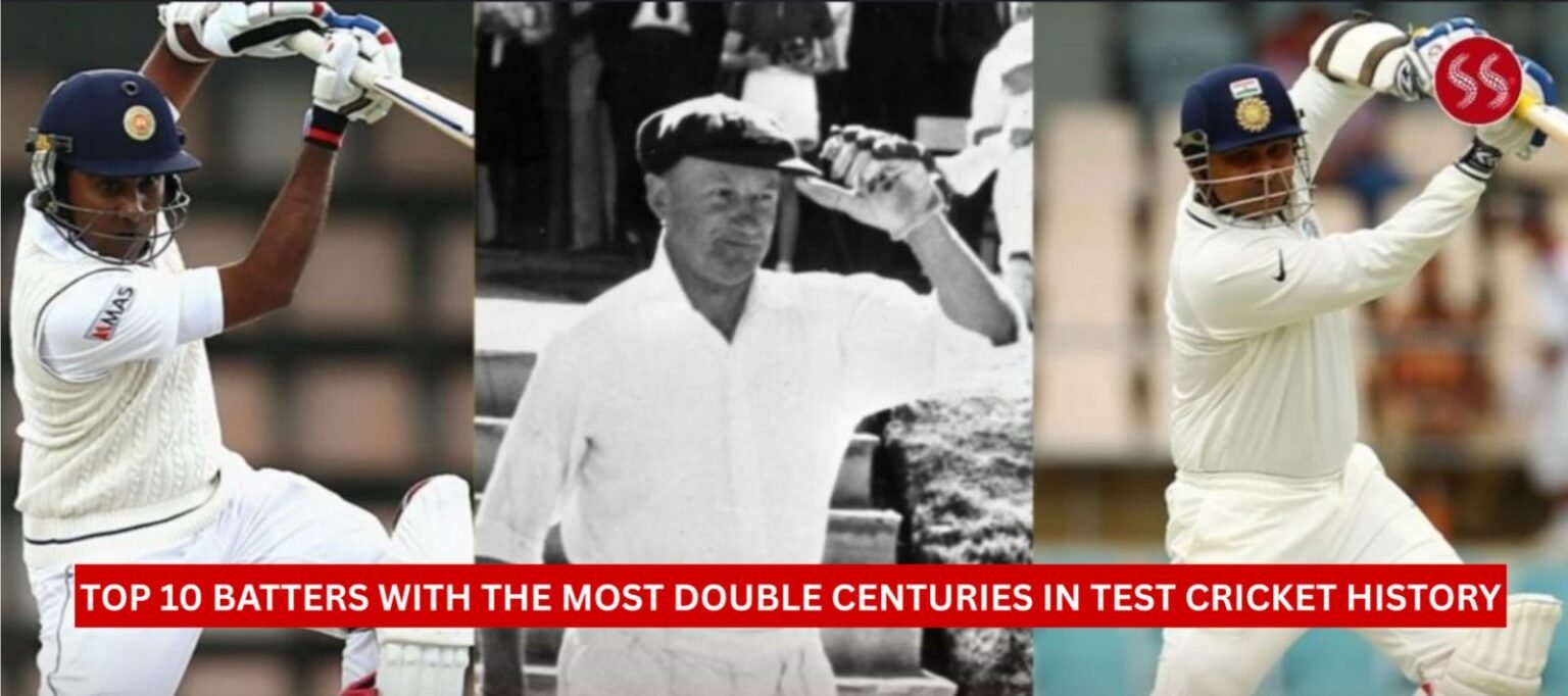 Top 10 Batters With The Most Double Centuries In Test Cricket History ...