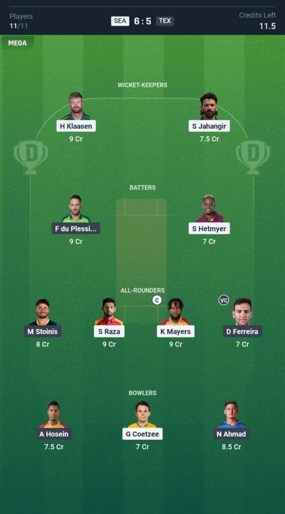 SEO vs TSK Today's Dream11 Fantasy Team: 28th T20 Match & Promising Pitch Report 3 SEO vs TSK Today's Dream11 Fantasy Team