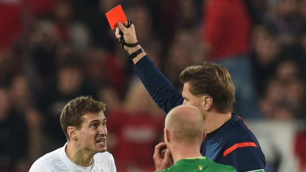 Top 10 Teams with the Most Red Cards