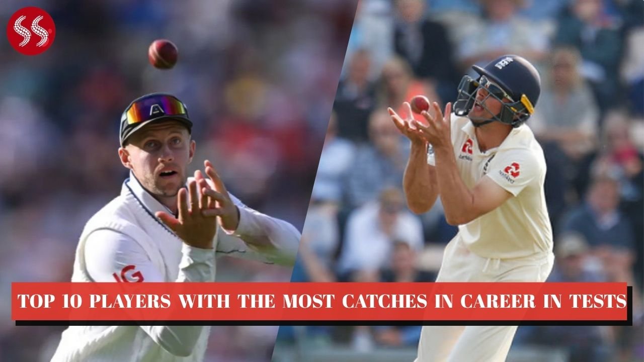 Top 10 Players with the Most Catches in Career in Tests