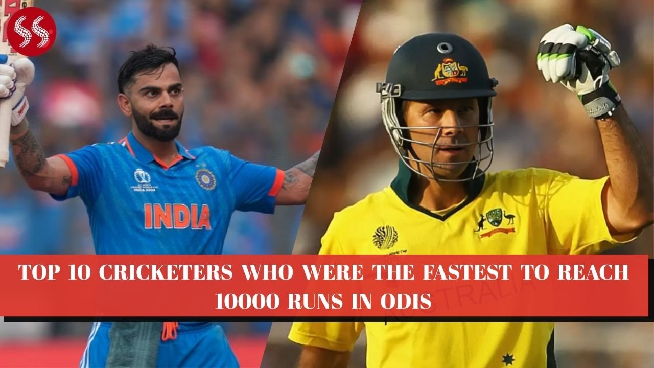 Top 10 Legendary Players Who Are the Fastest to Reach 10000 Runs in ODIs