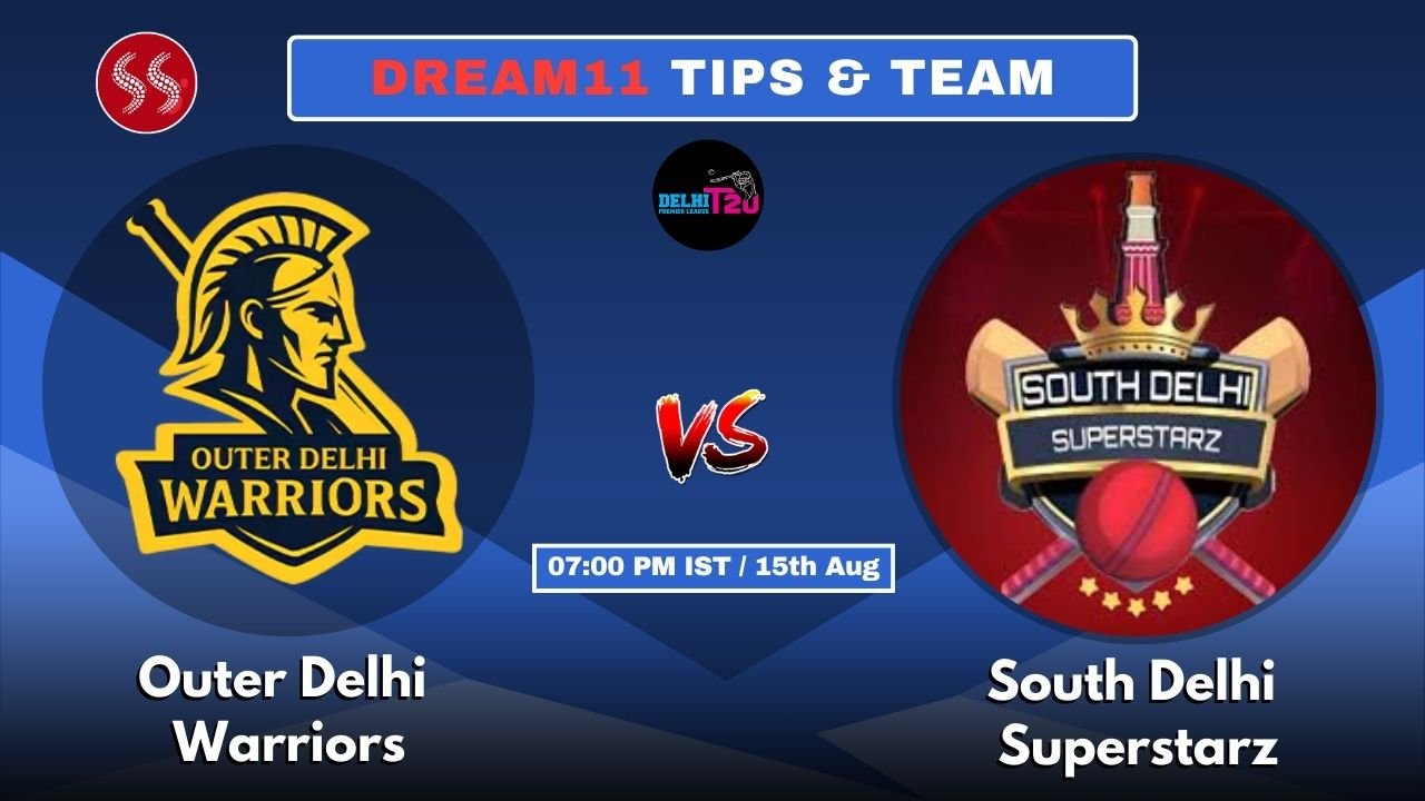 ODW vs SDS Today's Dream11 Fantasy Team: 22nd T20 Match & Promising Pitch Report
