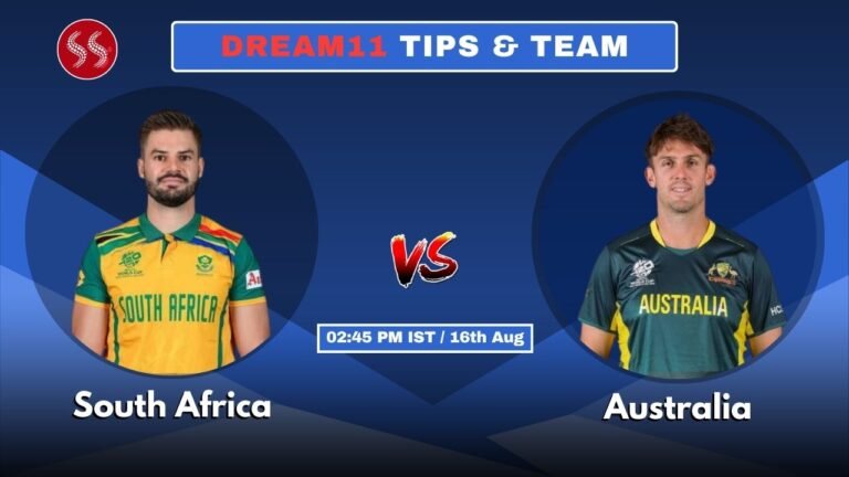 SA vs AUS Today's Dream11 Fantasy Team: 3rd T20 Match & Promising Pitch Report