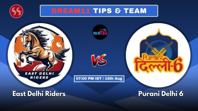EDR vs PD Today's Dream11 Fantasy Team: 27th T20 Match & Promising Pitch Report