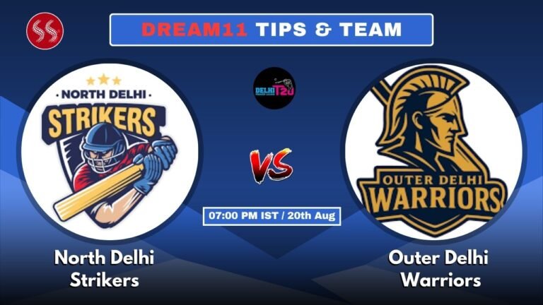 NDS vs ODW Today's Dream11 Fantasy Team: 28th T20 Match & Promising Pitch Report