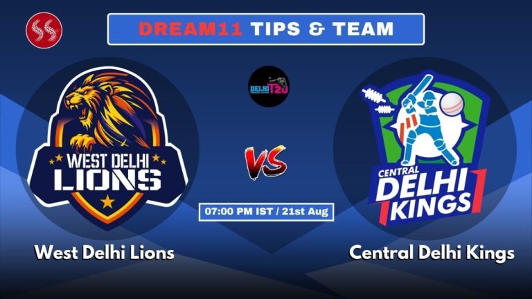 WDL vs CDK Today's Dream11 Fantasy Team: 29th T20 Match & Promising Pitch Report