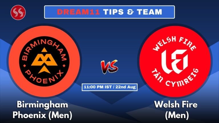 BP-M vs WF-M Today's Dream11 Fantasy Team: 24th Man’s Hundred, Match & Promising Pitch Report