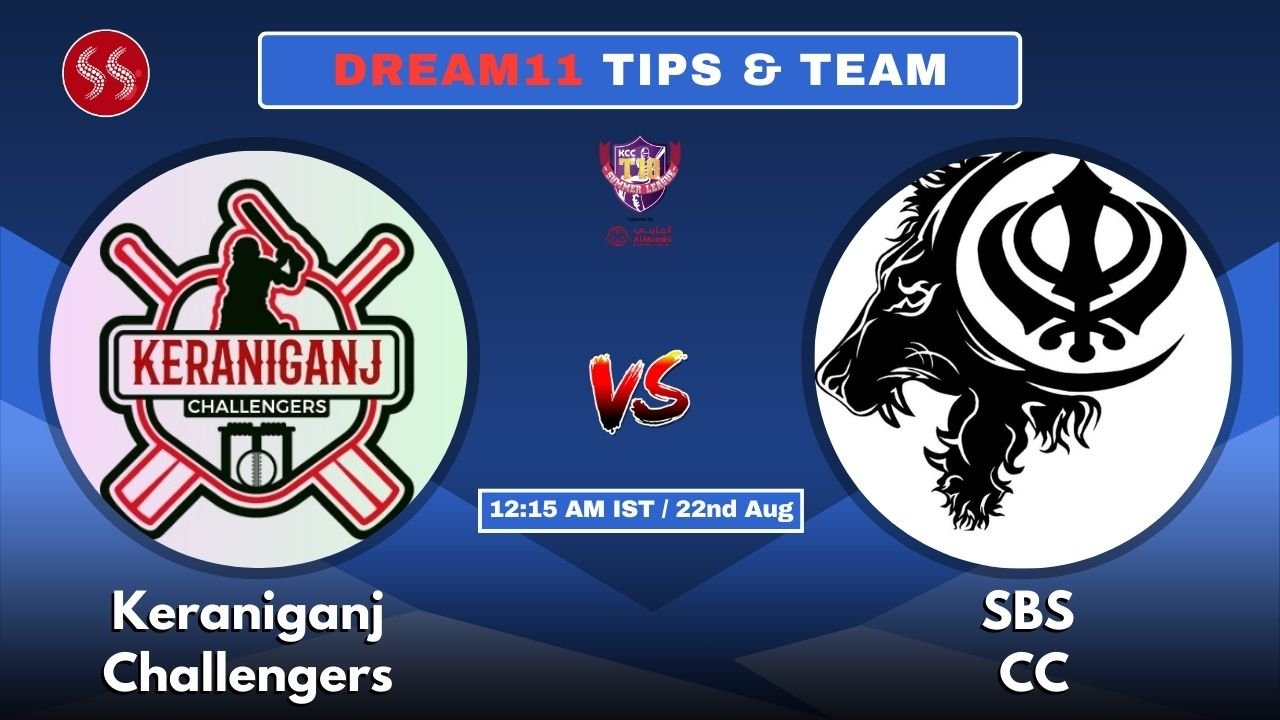 KJC vs SBS Today's Dream11 Fantasy Team: 42nd T10 Match & Promising Pitch Report