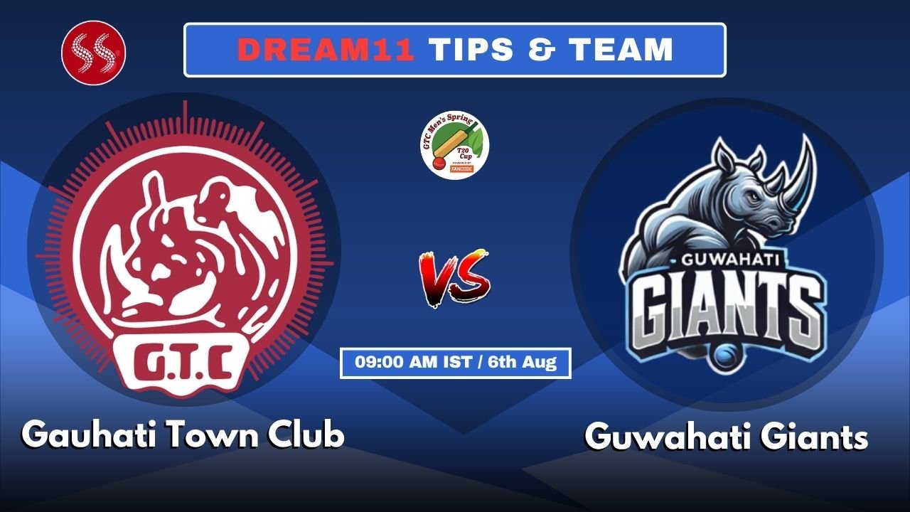 GTC vs GUG Today's Dream11 Fantasy Team: 19th T20 Match 2025