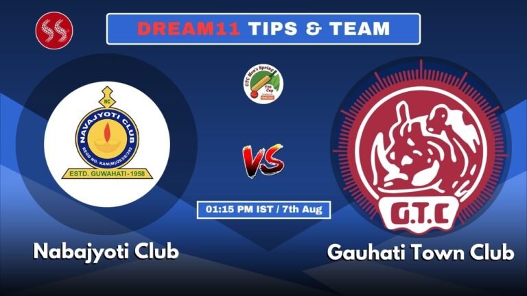 NBC vs GTC Today's Dream11 Fantasy Team: 22nd T20 Match & Promising Pitch Report