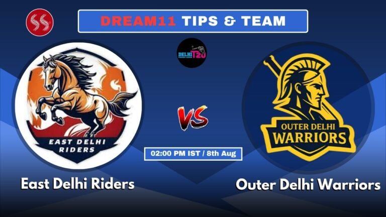 EDR vs ODW Today's Dream11 Fantasy Team: 12th T20 Match & Promising Pitch Report