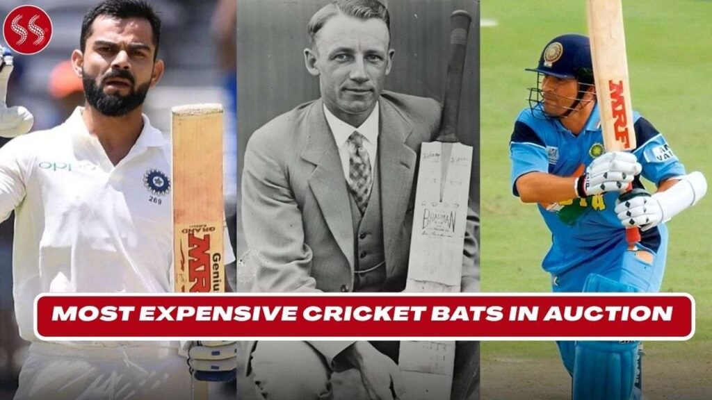 Most Expensive Cricket Bats in Auction